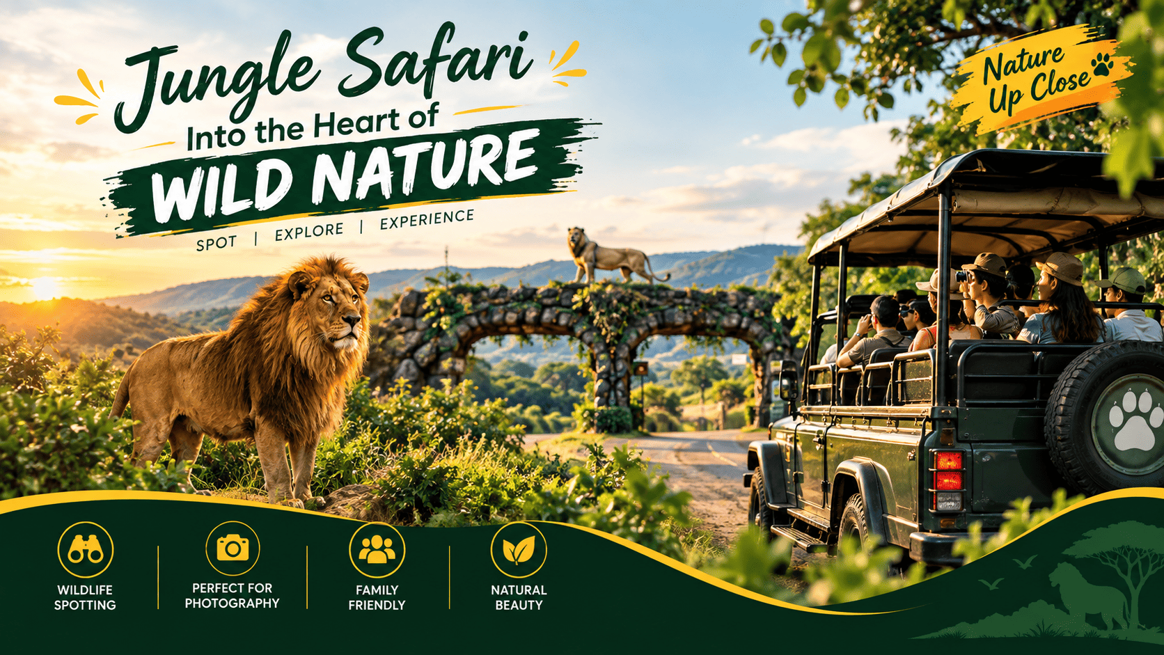Statue Of Unity Jungle Safari