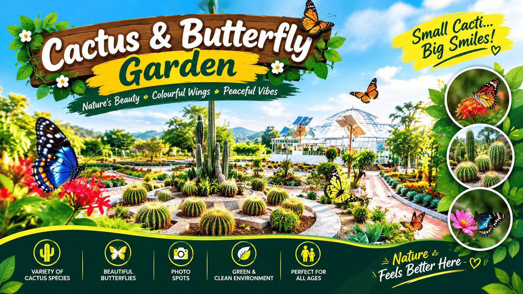 Statue Of Unity Cactus & Butterfly Garden