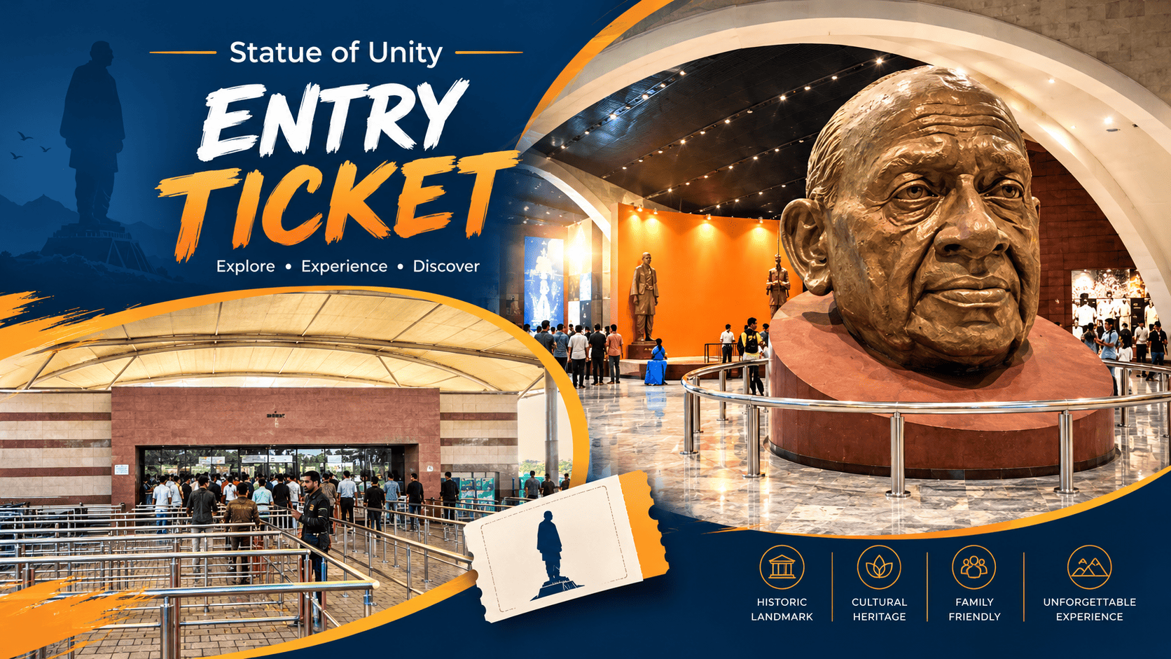 Statue of Unity  Entry Ticket